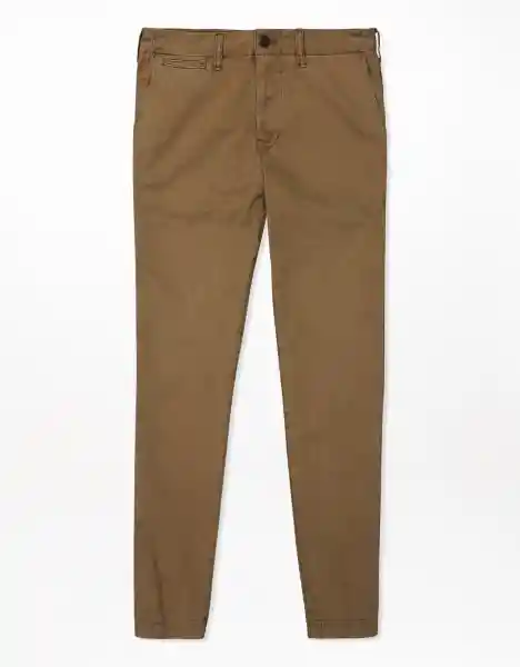 Pantalón Flex Hombre Khaki Talla 32 x 30 American Eagle