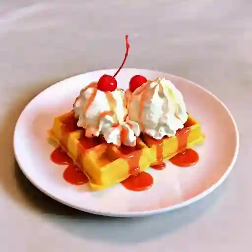WAFFLE FRUTOS ROJOS