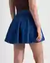 Falda Mujer Azul Talla 4 349G000_AZU174429 Americanino
