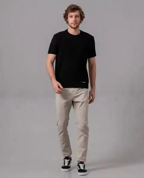 Camiseta Comfort Hombre Negro Sombrio Ultraoscuro M 87014 Rifle