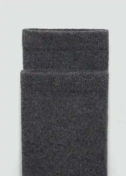 Calcetines Maria Gris Oscuro Vigore Talla 99 Mujer Mango