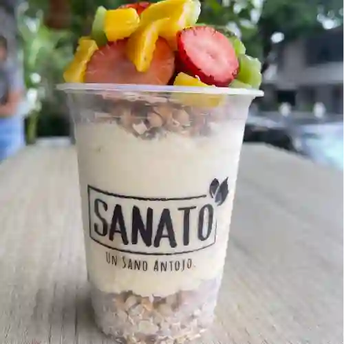 Parfait de Frutas con Helado