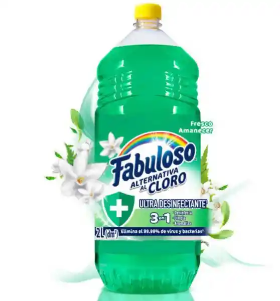 Fabuloso Limpia Pisos Alternativa al Cloro Fresco Amanecer