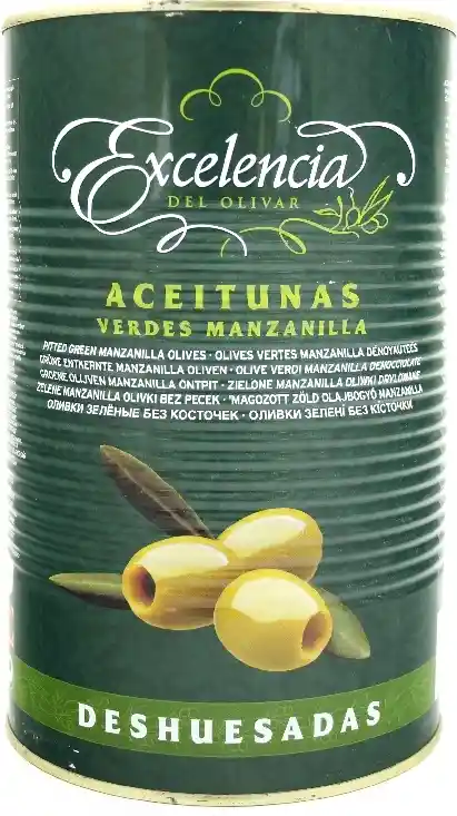 Excelencia Aceituna Verde Sin Hueso