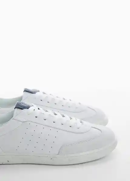 Tenis Deportivos Godo Blanco Talla 44 Hombre Mango