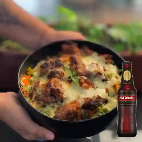 Combo Tazon Asiatico + Club col. Negra Bot. 330ml
