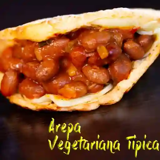 Arepa Vegetariana Tipica