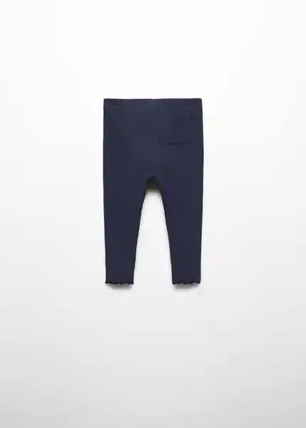 Leggings Carla Niñas Navy Talla 70 Mango