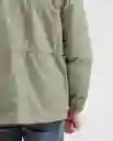 Chaqueta Parka Type Verde Miliciano Oscuro Talla L Chevignon