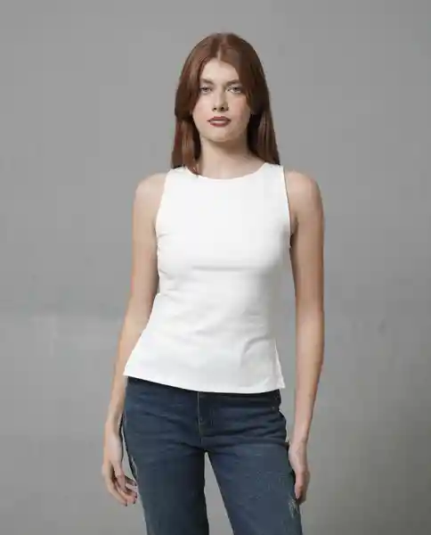 Camiseta Mujer Crudo Talla S 209G029_CRU110604 Rifle