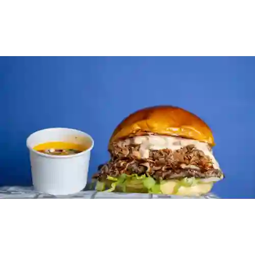 Hamburguesa de Birria