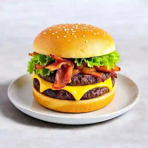 Hamburguesa Al Carbon
