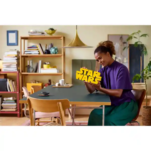 Set Construcción Logotipo de Star Wars Para Construir Lego