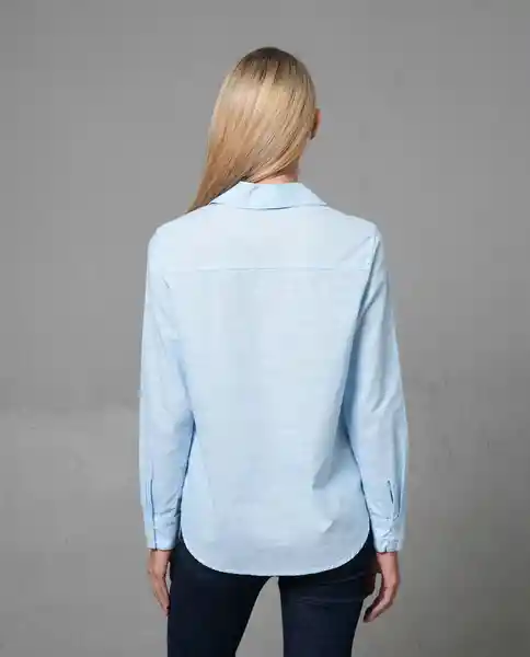 Camisa Mujer Azul Talla XS 210G001 Rifle