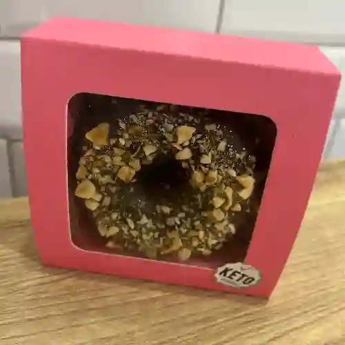 Donut Keto Regalo Caja Rosa
