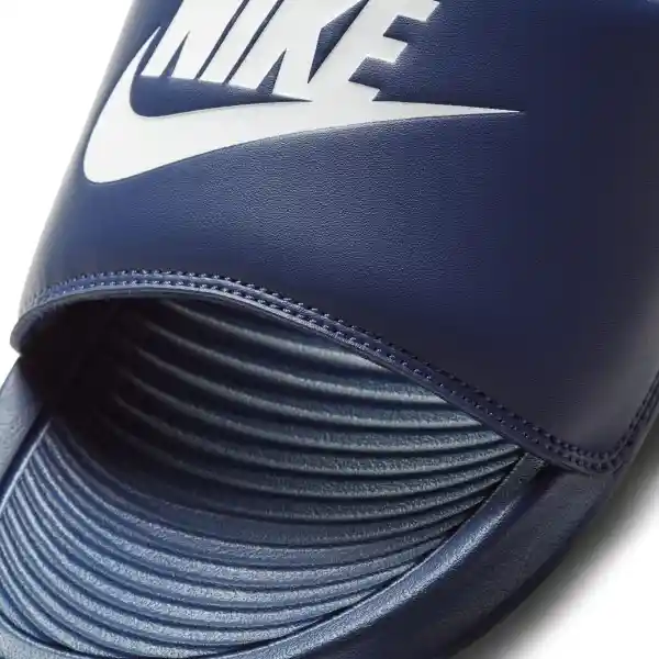 Nike Sandalias Victori One Slide Hombre Azul Talla 10