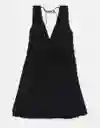 Vestido Mujer Negro Talla MEDIUM 7629001 American Eagle