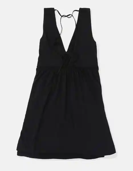 Vestido Mujer Negro Talla MEDIUM 7629001 American Eagle