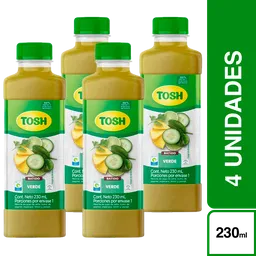 4 x Tosh Batido Verde