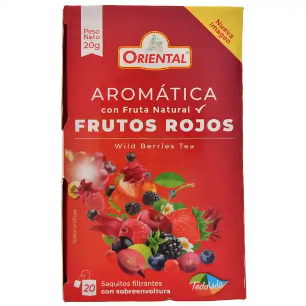 Infusión Frutos Rojos Medalla de Oro