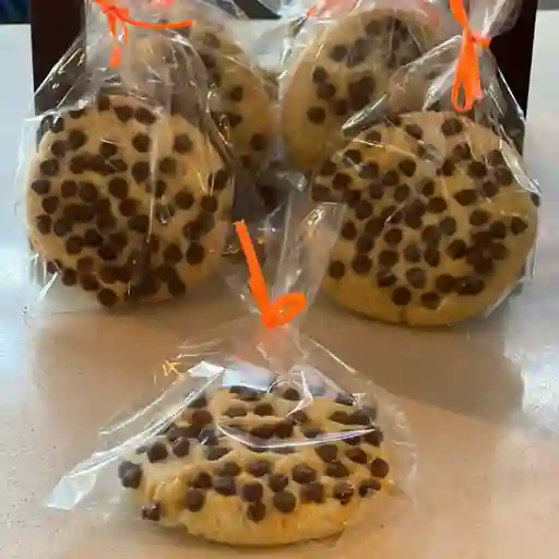 Galleta con chips de chocolate