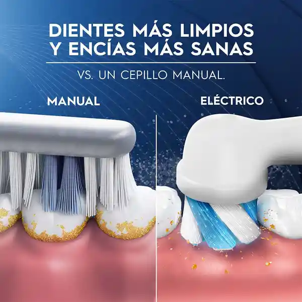 Oral B PRO Series 3 Cepillo de Dientes Eléctrico Cabezal Redondo Advanced Clean Negro