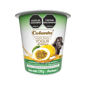Colanta Yogur de Búfala Maracuyá 170 g