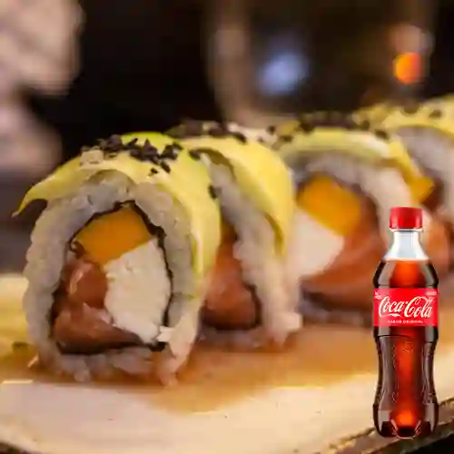 Combo Roll Dolce Salmone + Coca Cola Original 400 ml