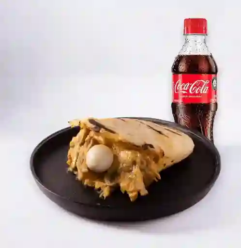 Arepa Pollo Champiñon Combo