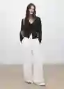 Cárdigan Luccav Negro Talla XS Mujer Mango