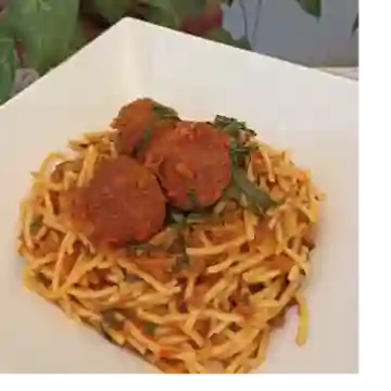 Meat balls spaguetti