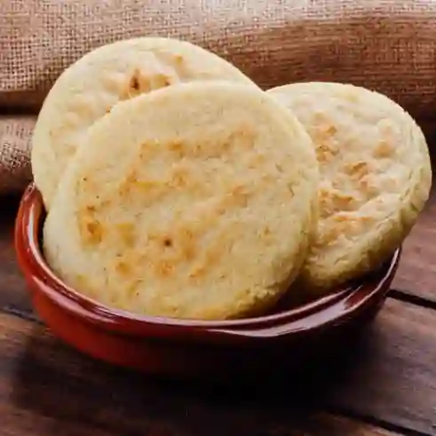 Bolsa de 4 Und de Arepas de Maiz