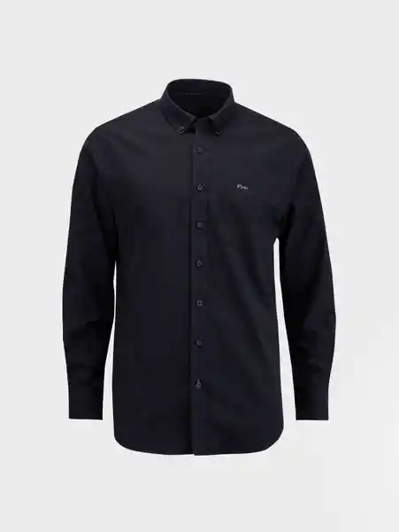 Camisa Manga Larga Para Hombre Negro XXL 12202 Arturo Calle