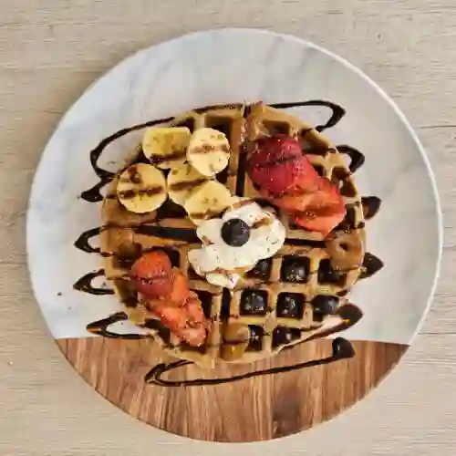 Waffle de Frutas