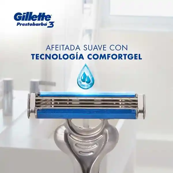 Gillette Máquina para Afeitar Prestobarba3