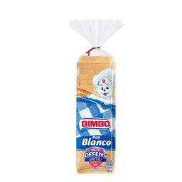 Bimbo Pan Tajado Blanco Actidefens 600 g