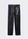 Pantalón Street Negro Talla 20 Teen Niñas Mango