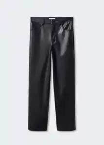 Pantalón Street Negro Talla 20 Teen Niñas Mango