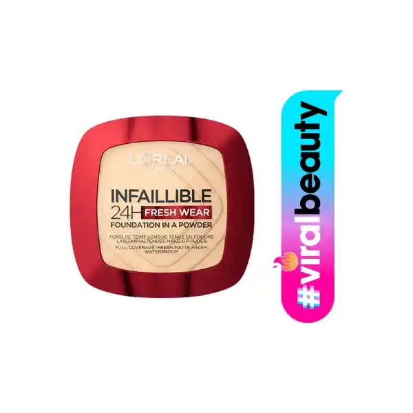 Base Polvo Loreal Paris Infallible Fresh Wear True Beige