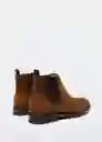 Botin Madeira Terracota Talla 42 Hombre Mango