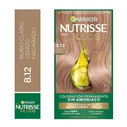 Tinte Cabello Nutrisse Cenizo Nacarado