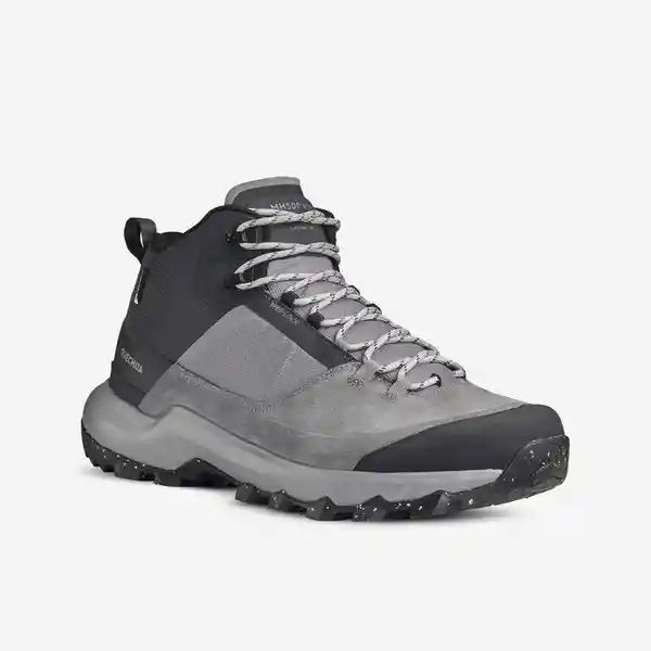 Quechua Botas Impermeable Mid Hombre Gris Talla 39 MH500