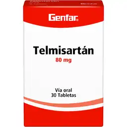 Telmisartán Genfar (80 Mg)