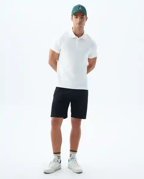 Camiseta Hombre Blanco Talla L 800G000_BLA114001 Americanino