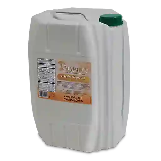 Palmarium Aceite Vegetal Mezcla de Oleina de Palma y Soya 20 L
