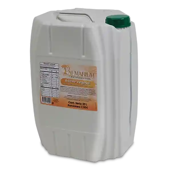 Palmarium Aceite Vegetal Mezcla de Oleina de Palma y Soya 20 L