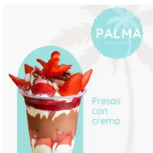 Fresas con Crema 9 Onz