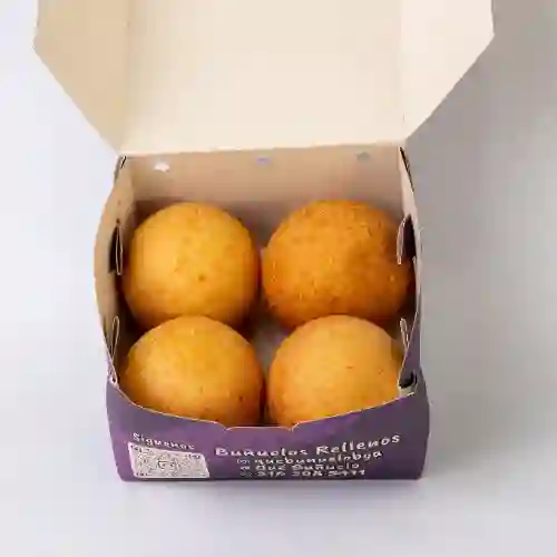 Combo X 4 Buñuelos de Extra Queso