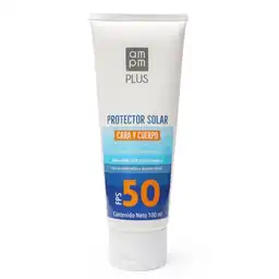 Ampm Protector Solar Plus Cara y Cuerpo SPF 50