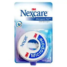 Nexcare Cinta Quirúrgica Micropore Color Piel 12mm x 5m